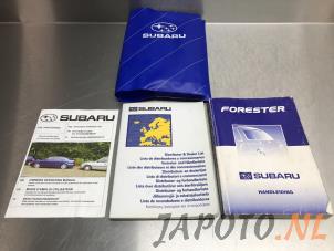 Used Instruction Booklet Subaru Forester (SF) 2.0 16V S Turbo Price € 14,95 Margin scheme offered by Japoto Parts B.V.