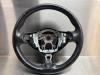 Steering wheel from a Nissan Juke (F15), 2010 / 2019 1.6 16V, SUV, Petrol, 1.598cc, 86kW (117pk), FWD, HR16DE, 2010-06 / 2019-12, F15AA02; F15AA03; F15AA04F; F15AA05; 15A007; F15AA08; F15AA09; F15AA10 2012