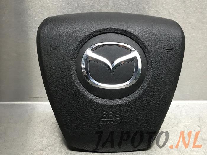 Left airbag (steering wheel) from a Mazda 6 Sport (GH14/GHA4) 2.5 16V S-VT GT-M 2008
