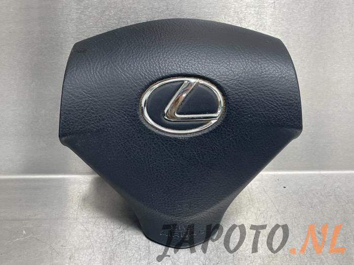 Left airbag (steering wheel) from a Lexus RX (L2) 400h V6 24V VVT-i 4x4 2007
