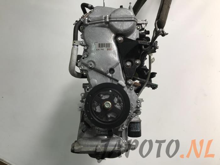 Motor de un Toyota Yaris III (P13) 1.5 16V Hybrid 2019