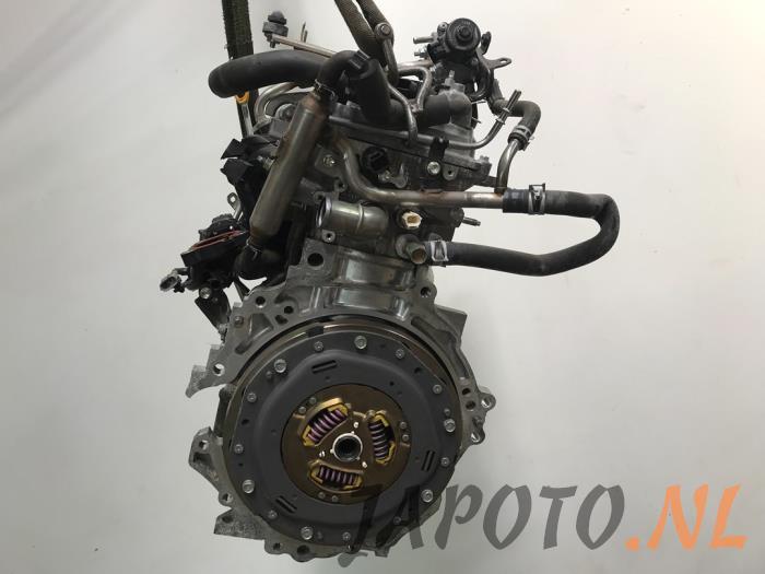Motor de un Toyota Yaris III (P13) 1.5 16V Hybrid 2019