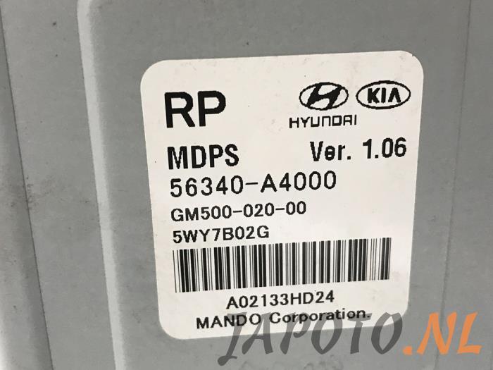 Electric power steering unit from a Kia Carens IV (RP) 1.6 GDI 16V 2013