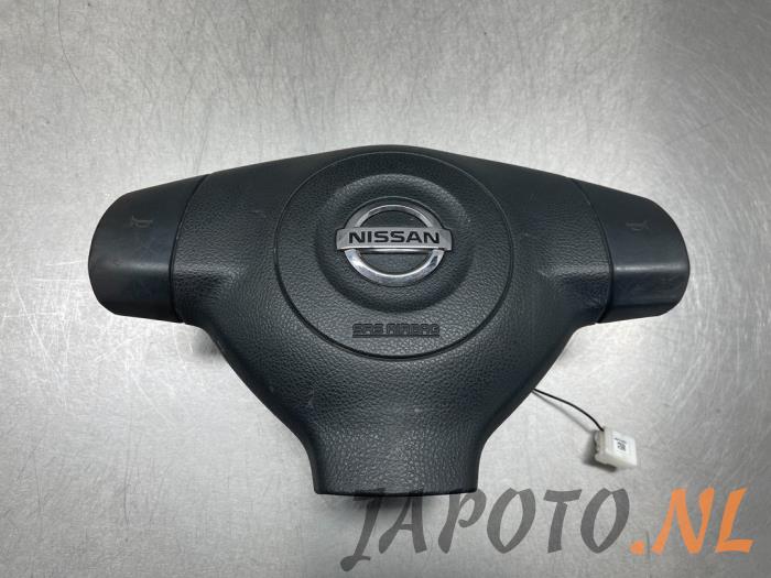 Left airbag (steering wheel) from a Nissan Pixo (D31S) 1.0 12V 2009