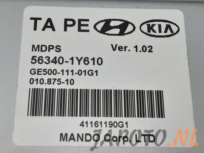 Power steering computer from a Kia Picanto (TA) 1.0 12V 2016