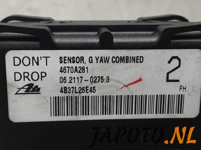 Steering angle sensor from a Mitsubishi Lancer Sports Sedan (CY/CZ) 1.8 MIVEC 16V 2008