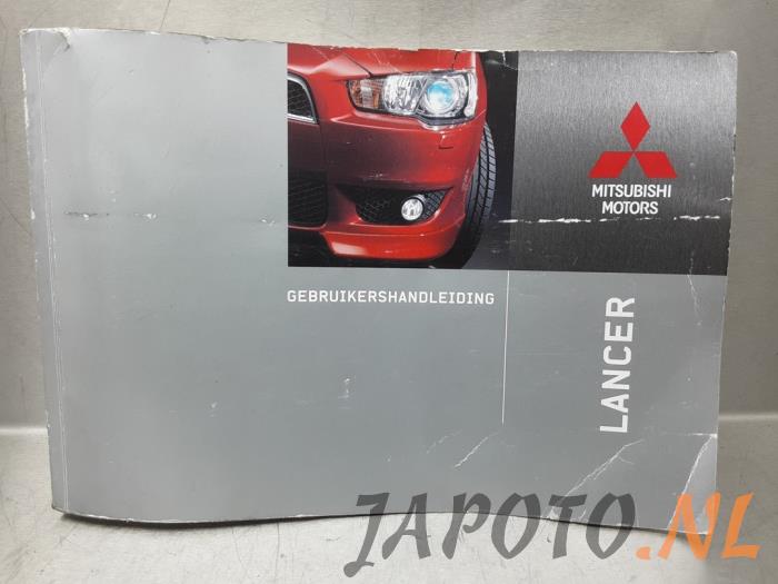 Używane Instrukcja Mitsubishi Lancer Sports Sedan (CY/CZ) 1.8 MIVEC 16V Cena € 13,60 Procedura marży oferowane przez Japoto Parts B.V.