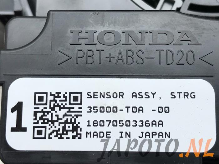 Airbagring van een Honda Jazz (GK) 1.5 VTEC 16V 2018