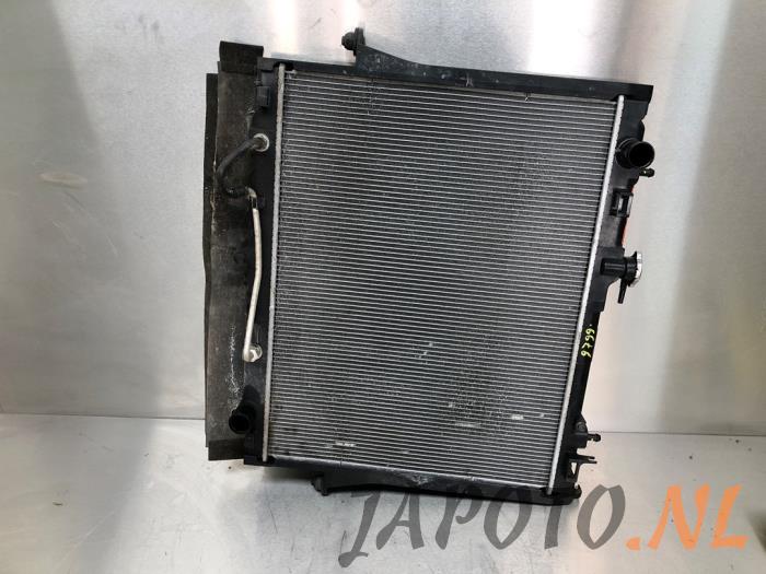 Tfr Radiator Radiator Isuzu D-Max 2.5 D Twin Turbo - ISUZUDMAX 4JK1E5SLA