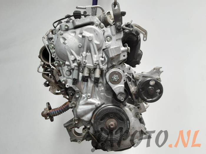 Motor van een Nissan Qashqai (J11) 1.6 DIG-T 163 16V 2017