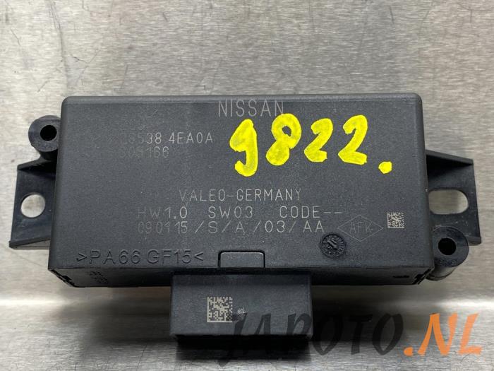 Usados Módulo PDC Nissan Qashqai (J11) 1.2 DIG-T 16V Precio € 52,45 Norma de margen ofrecido por Japoto Parts B.V.