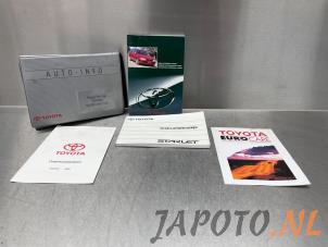 Usagé Livret d'instructions Toyota Starlet (EP9) 1.3,XLi,GLi 16V Prix € 9,99 Règlement à la marge proposé par Japoto Parts B.V.