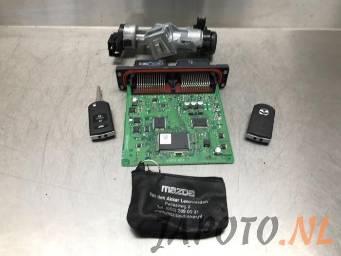 Used Ignition lock + computer Mazda 3 (BL12/BLA2/BLB2) 1.6i MZR 16V Price € 78,70 Margin scheme offered by Japoto Parts B.V.