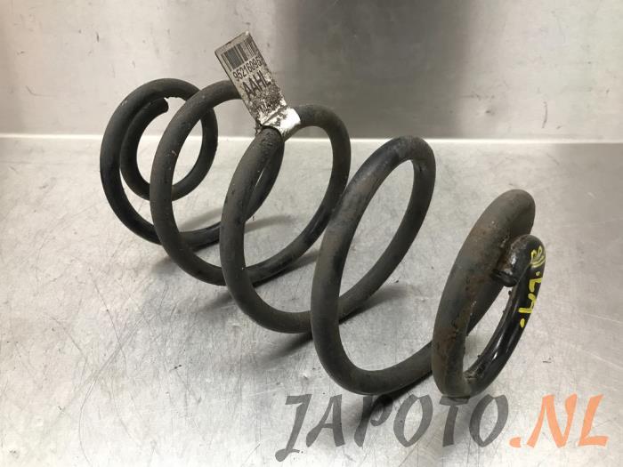 Rear coil spring from a Daewoo Aveo 1.3 D 16V 2012