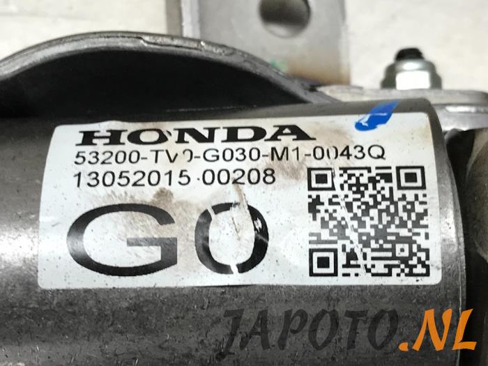Steering column housing from a Honda Civic Tourer (FK) 1.6 i-DTEC Advanced 16V 2015