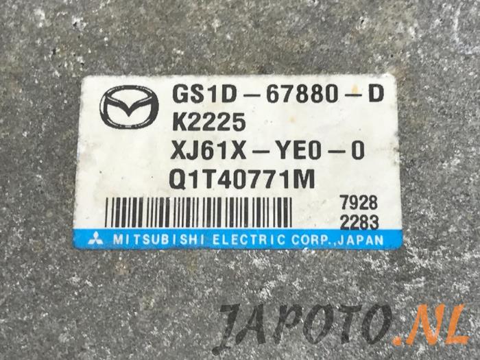 Lenkkraftverstärker Steuergerät van een Mazda 6 (GH12/GHA2) 2.0i 16V S-VT 2008
