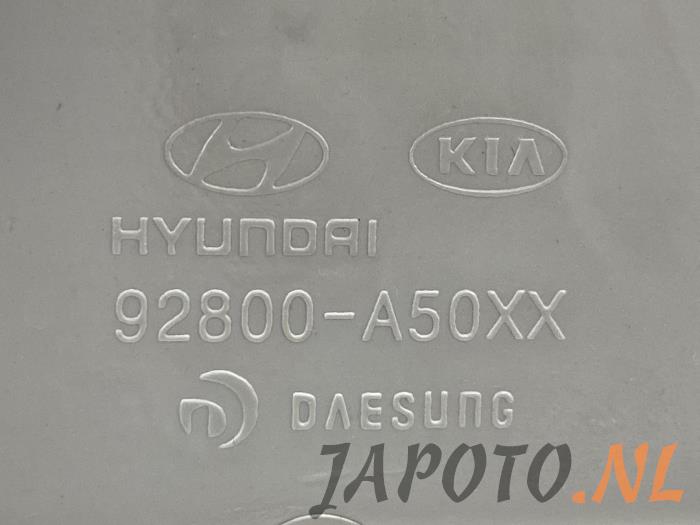 Eclairage intérieur avant d'un Hyundai i30 (GDHB5) 1.4 16V 2016