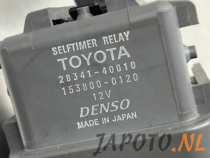 Relé de un Toyota Aygo (B10) 1.0 12V VVT-i 2007