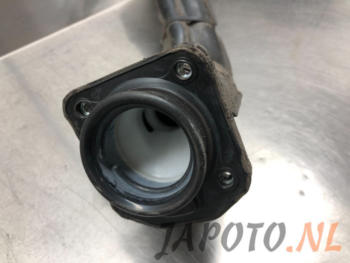 Fuel tank filler pipe from a Kia Picanto (JA) 1.0 12V 2018