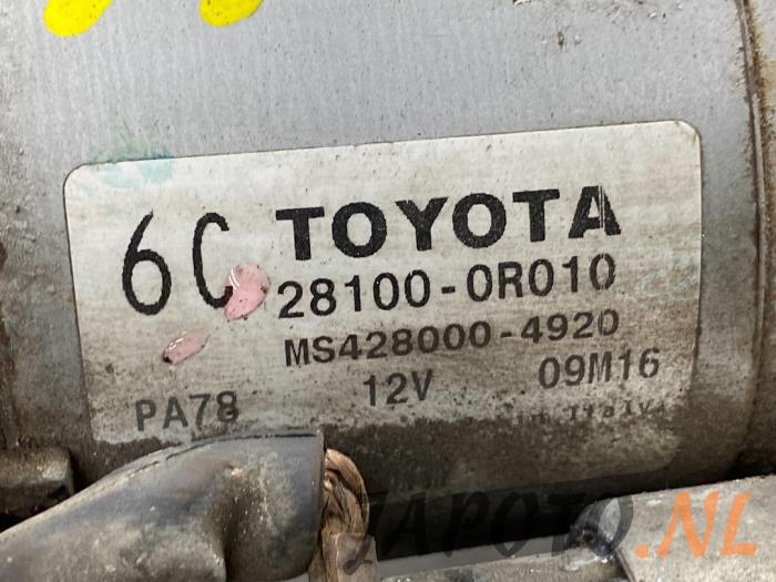 Démarreur d'un Toyota RAV4 (A3) 2.2 D-4D-F 16V 4x4 2011