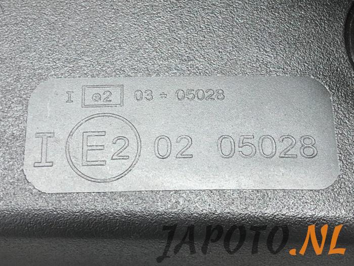 Retrovisor interior de un Nissan Juke (F15) 1.2 DIG-T 16V 2014