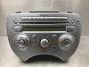Radio CD player from a Nissan Micra (K13), 2010 / 2016 1.2 12V, Hatchback, Petrol, 1.198cc, 59kW (80pk), FWD, HR12DE, 2010-05 / 2015-09, K13A 2011