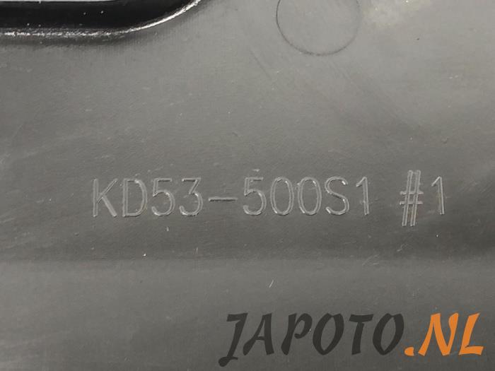 Front bumper frame from a Mazda CX-5 (KE,GH) 2.5 SkyActiv-G 192 16V 4WD 2015