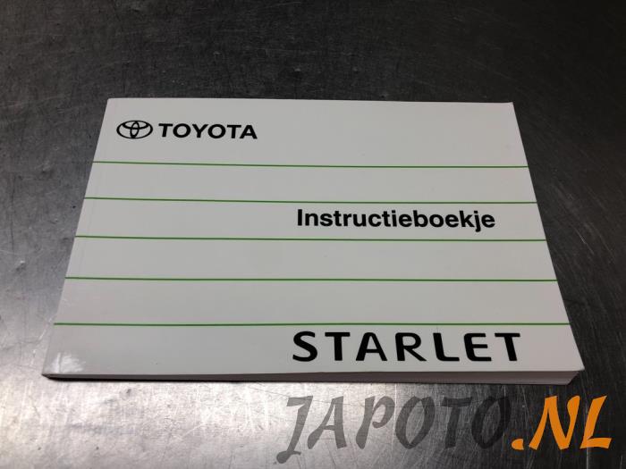 Betriebsanleitung van een Toyota Starlet (EP9) 1.3,XLi,GLi 16V 1996