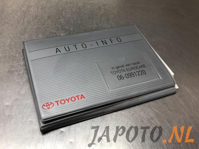Betriebsanleitung van een Toyota Starlet (EP9) 1.3,XLi,GLi 16V 1996