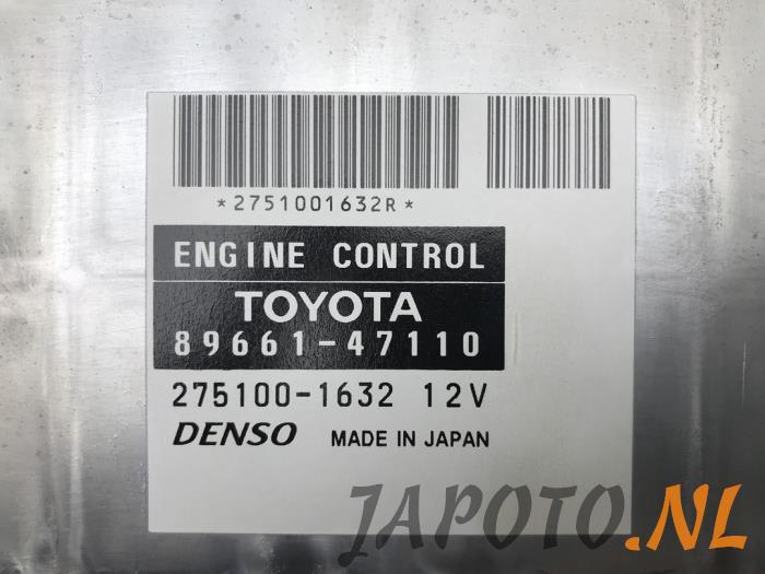 Cerradura de contacto y ordenador de un Toyota Prius (NHW20) 1.5 16V 2005