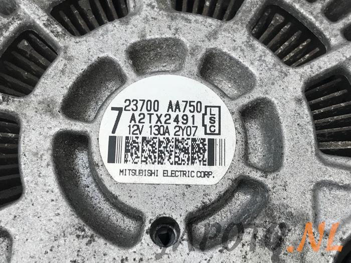 Dynamo from a Toyota GT 86 (ZN) 2.0 16V 2014