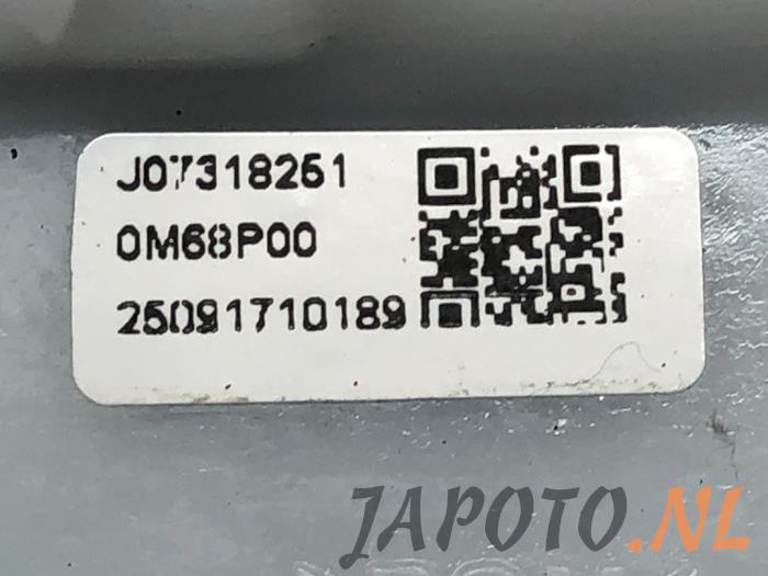 Mécanique de verrouillage hayon d'un Suzuki Baleno 1.2 Dual Jet 16V 2018