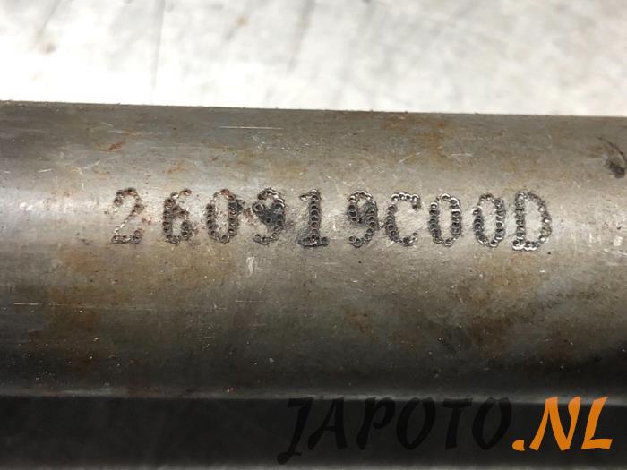 Transmission shaft universal joint from a Nissan Qashqai (J11) 1.3 DIG-T 160 16V 2019