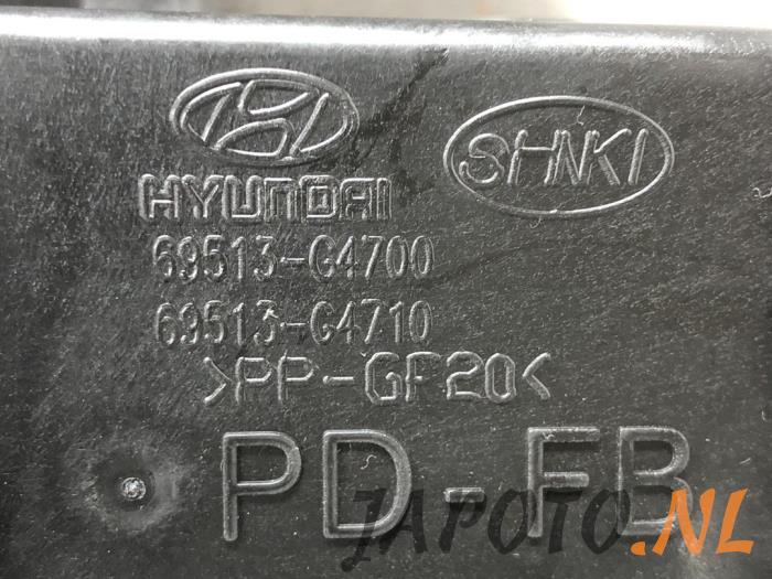 Pokrywa wlewu paliwa z Hyundai i30 Fastback (PDEBA/PEDBC) 2.0 N Turbo 16V 2022