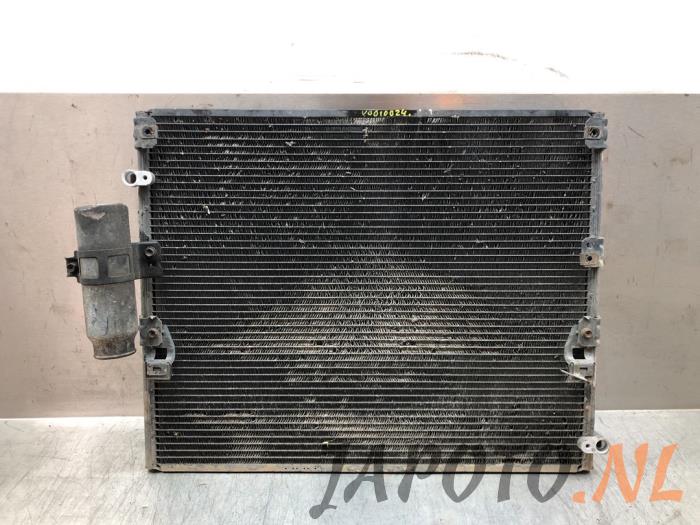 Air conditioning radiator from a Toyota Land Cruiser 90 (J9) 3.0 TD Challenger 1998