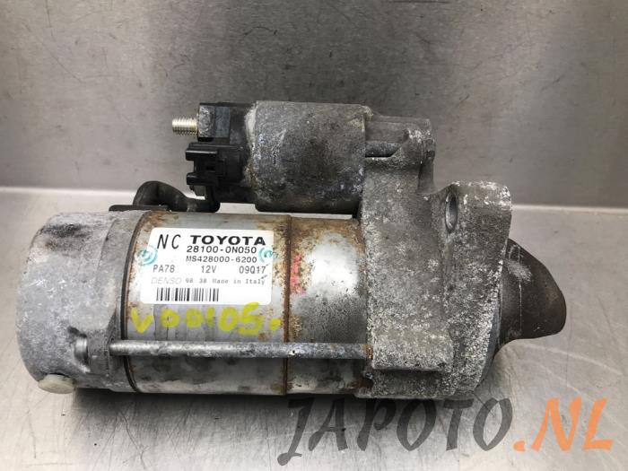 Gebrauchte Anlasser Toyota Yaris III (P13) 1.4 D-4D-F Preis € 52,45 Margenregelung angeboten von Japoto Parts B.V.