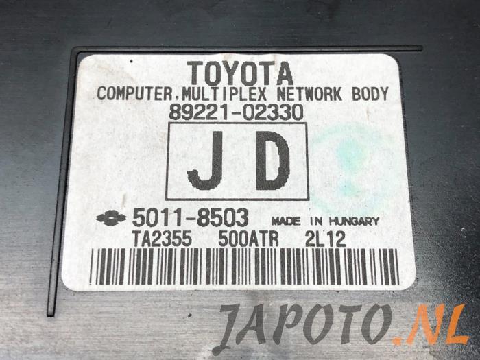 Sterownik Rózne z Toyota Auris (E18) 1.4 D-4D-F 16V 2013