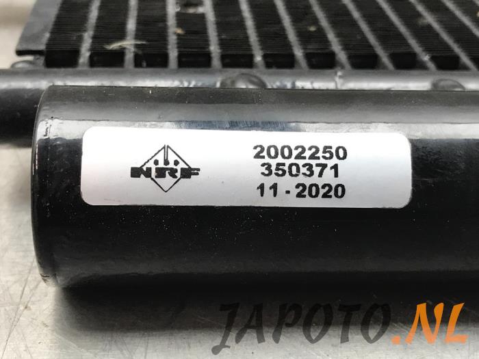 Air conditioning radiator from a Suzuki Celerio (LF) 1.0 12V Dualjet 2016