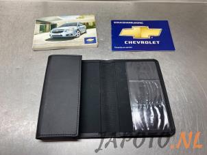 Used Instruction Booklet Chevrolet Cruze (300) 1.8 16V VVT Price € 19,95 Margin scheme offered by Japoto Parts B.V.