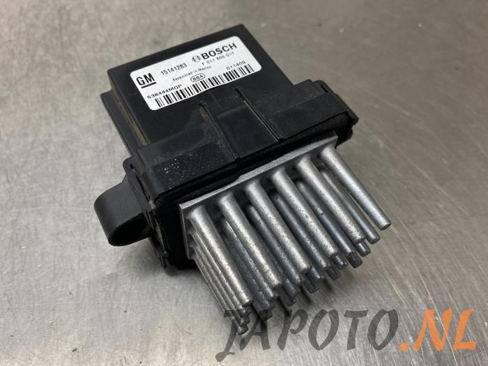 Heater resistor Chevrolet Cruze 1.8 16V VVT 15141283