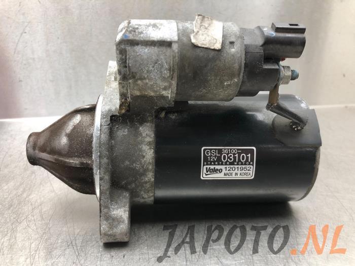 Used Starter Hyundai i20 1.2i 16V Price € 52,45 Margin scheme offered by Japoto Parts B.V.