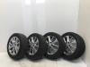 Sport rims set + tires from a Toyota Auris (E18), 2012 / 2019 1.4 D-4D-F 16V, Hatchback, 4-dr, Diesel, 1.364cc, 66kW (90pk), FWD, 1NDTV, 2012-10 / 2019-03, NDE180L-DH; NDE180R-DH 2013
