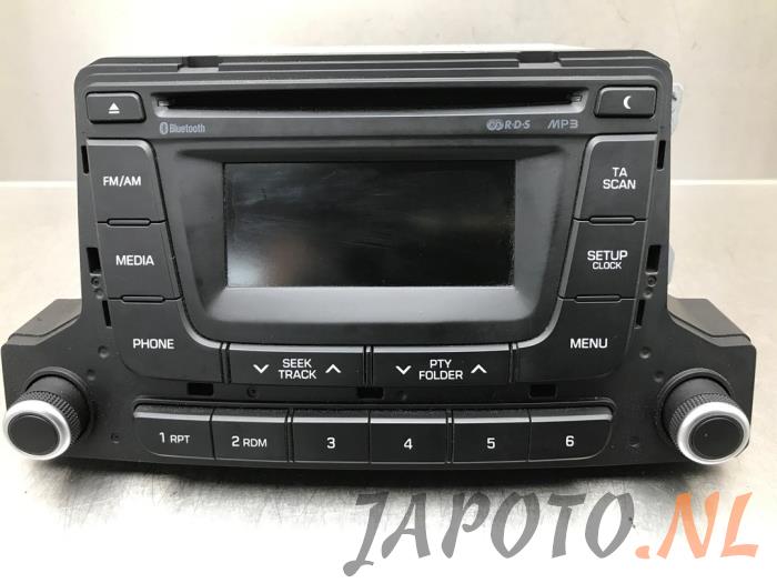 Radio CD Spieler van een Hyundai i10 (B5) 1.0 12V 2015