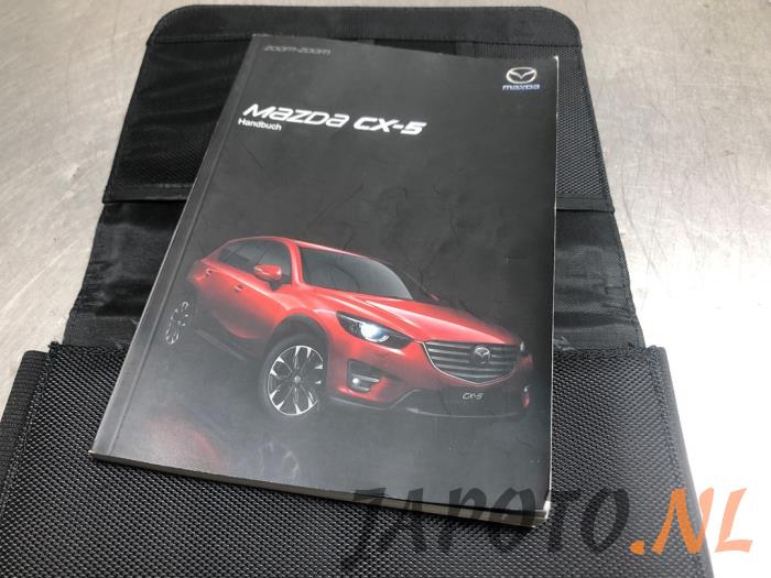 Livret d'instructions d'un Mazda CX-5 (KE,GH) 2.2 SkyActiv-D 150 16V 2WD 2016