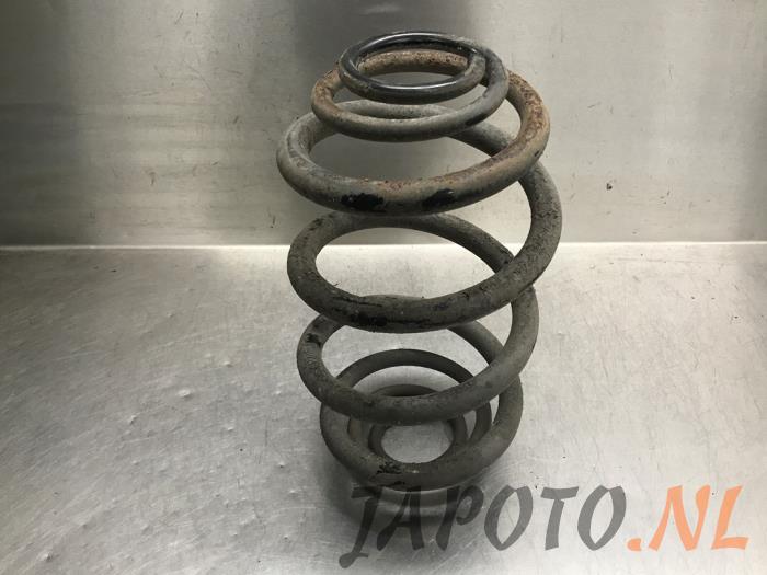 Rear coil spring from a Nissan Primastar 1.9 dCi 80 2006