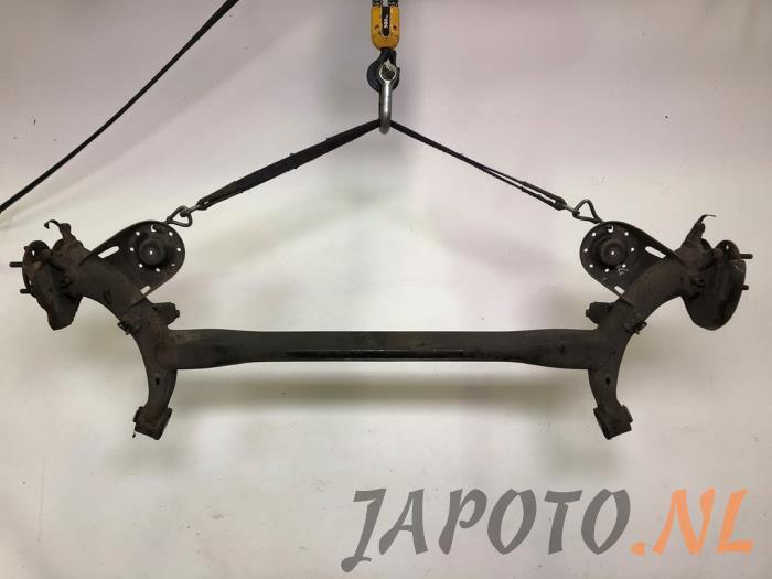 Usagé Train arrière complet Kia Rio III (UB) 1.1 CRDi VGT 12V Prix € 103,95 Règlement à la marge proposé par Japoto Parts B.V.