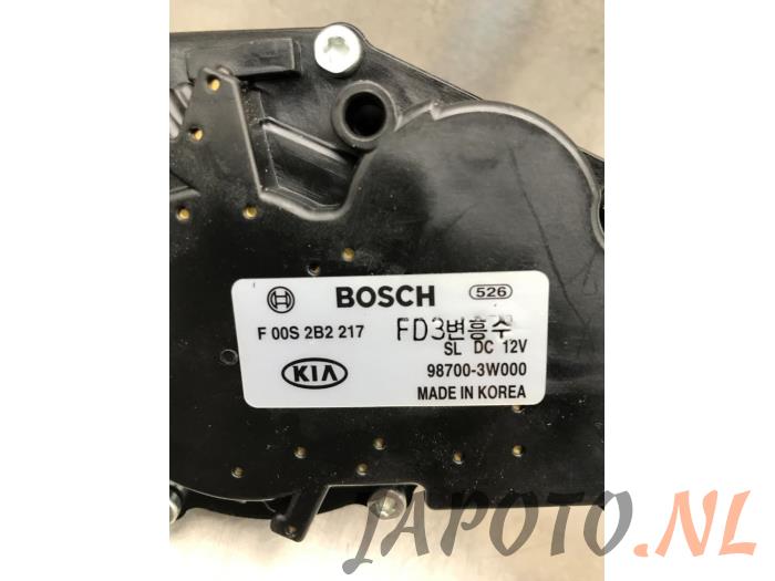 Rear wiper motor Kia Sportage 2.0 CVVT 16V 4x2 F00S2B2217 BOSCH