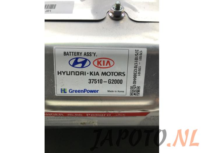 Battery (Hybrid) from a Hyundai Ioniq 1.6 GDI 16V Hybrid 2017