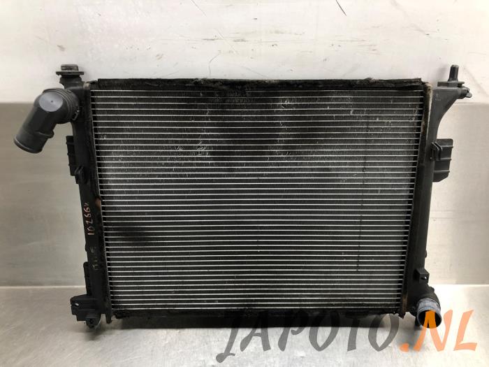 Used Radiator Toyota Aygo (B10) 1.0 12V VVT-i Price € 20,99 Margin scheme offered by Japoto Parts B.V.