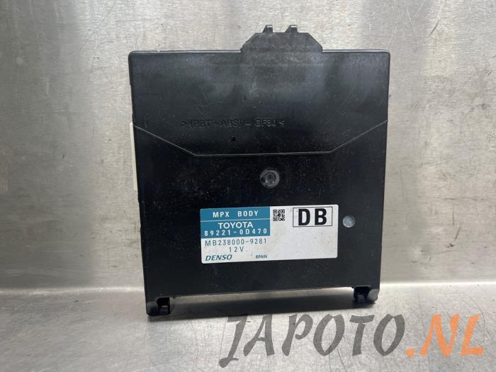 Used Body control computer Toyota Yaris III (P13) 1.0 12V VVT-i Price € 52,45 Margin scheme offered by Japoto Parts B.V.